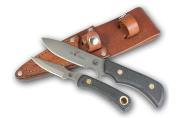 Image of Knives of Alaska Trekker Elk Hunter Cub Combo D2 Knives, Suregrip Handle, Black 00198FG