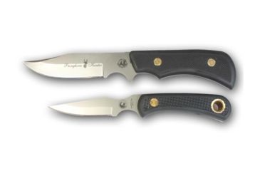 Image of Knives of Alaska Trekker Pronghorn Cub Combo D2 Knives, Suregrip Handle, Black 00197FG