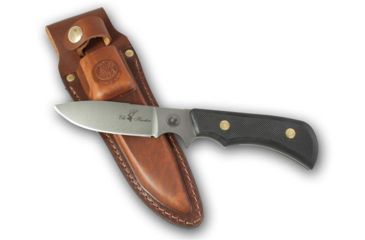 Image of Knives of Alaska Trekker Series Elk Hunter D2 Knife, Suregrip Handle, Black 00161FG