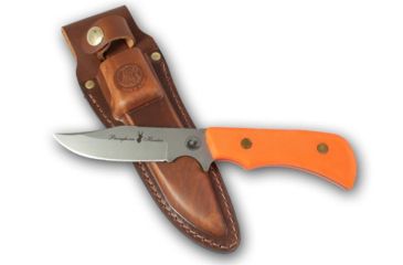 Image of Knives of Alaska Trekker Series Pronghorn D2 Knife, Suregrip Handle, Hunters Orange 00176FG