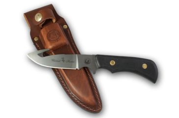 Image of Knives of Alaska Trekker Series Whitetail Hunter D2 Knife, Suregrip Handle, Black 00162FG