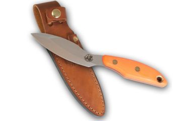 Image of Knives of Alaska Xtreme Yukon 1 D2 Knife, Suregrip Handle, Hunters Orange 00822FG