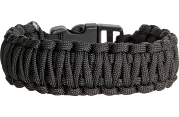 Image of Knotty Boys Fat Boy Survival Bracelet, Black, 9in. Diameter KY101
