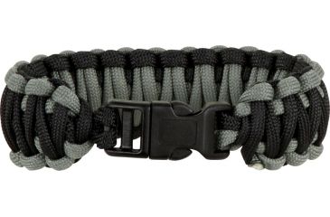 Image of Knotty Boys Fat Boy Survival Bracelet, Black and Foliage, 9in. Diameter KY108
