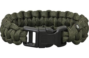 Image of Knotty Boys Single Weave Survival Bracelet, OD Green, 8in. Diameter KY215