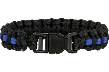 Image of Knotty Boys Themed Survival Bracelet, Blue, 9in. Diameter KY301