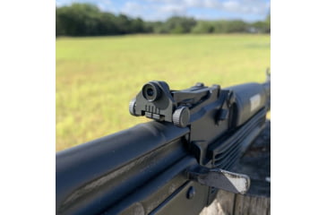 Image of KNS Precision AK Adjustable Rear Peep Sight, Black, AK EL-WIN