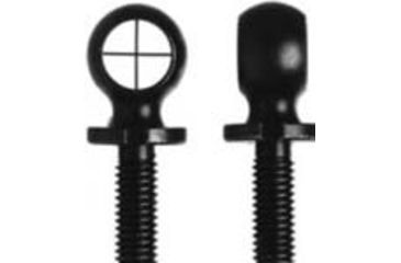 Image of KNS Precision AR15/M16/AR10/ SR25 Hooded-Standard Sight, Black ARHDST