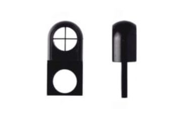 Image of KNS Precision M1 Garand Standard Crosshair, Black GARANDST