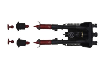 Image of KNS Precision SnapFoot Quick Change Modular Harris Bipod Kit, Black Snapfoot-Harris Kit