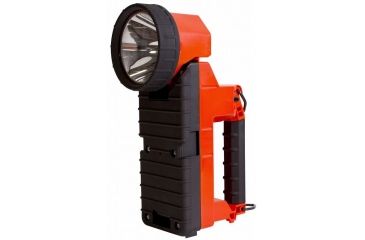 Image of Koehler Bright Star Gen II Lighthawk LED 4-cell w/Charger Base &amp; 120V AC &amp; 12/24DC Plugs, Orange Flashlight, 9.5 07610 UTIL
