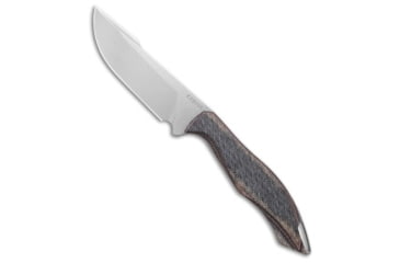 Image of Koenig Koenig Helo Fixed Blade Knife Autumn Canvas Micata 3.88" Brightwashed MagnaCut, Blue/Orange/Gray, MagnaCuy, adult, BHQ-226310