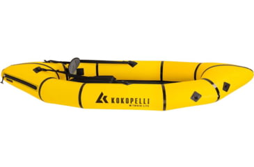 Image of Kokopelli Packraft Twain-Lite Packraft w/TiZip, Yellow, 23-20404-02