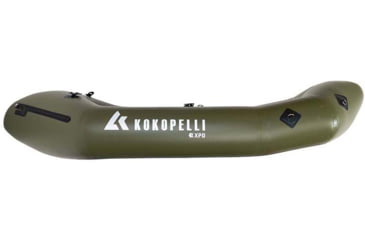 Image of Kokopelli Packraft XPD Packraft w/ TiZip, Olive Drab Green, KO-AS-XPD-ZODG