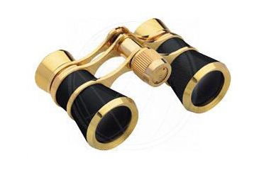 Image of Konus 3x25 Deluxe Gold/Black Opera Glasses - 2057