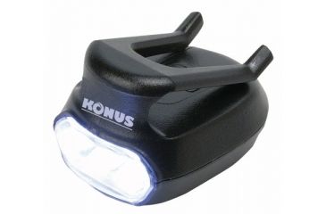 Image of Konus KONUSCAP LED Headlight w/3 Ultra-bright LEDs and Car Attachment, 3911
