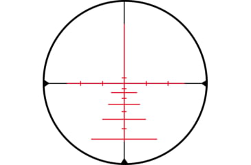 Image of Konus Absolute Rifle Scope, 5-40x56mm, 550 Ballistic Reticle, Black, 7178