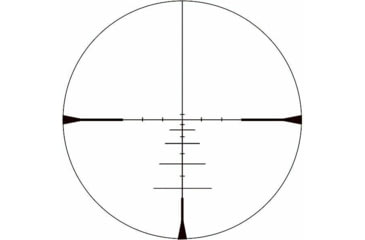 Image of Konus Diablo Rifle Scope, 4-16x50mm, 30mm Tube, Second Focal Plane, 550 Ballistic Reticle, Matte Black, 7172