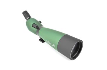 Image of Konus KonuSpot-80 20-60x80 Angled Spotting Scope,Tripod/Case/Camera &amp; Smartphone Adapter, Green, 7120B