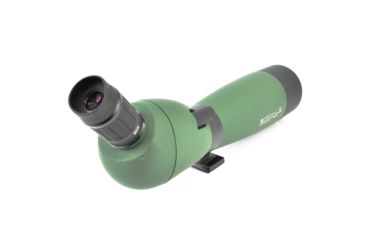 Image of Konus KonuSpot-80 20-60x80 Angled Spotting Scope,Tripod/Case/Camera &amp; Smartphone Adapter, Green, 7120B