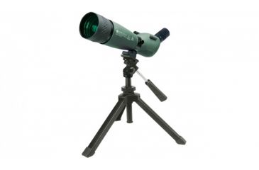 Image of Konus KonuSpot-80 20-60x80 Angled Spotting Scope,Tripod/Case/Camera &amp; Smartphone Adapter, Green, 7120B