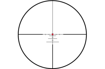 Image of Konus KonusPro 275 Rifle Scope, 3-10x44mm, 1in Tube, Second Focal Plane, Dual Illuminated Blue/Red Center Dot Reticle, Matte, Black, 7279