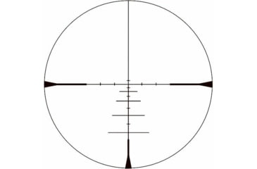 Image of Konus KonusPro 550 Ballistic Series 4-12x44mm 1in Tube Rifle Scope, Second Focal Plane, BDC Reticle, Black, 7233