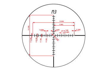 Image of Konus KONUSPRO-EL30 Rifle Scope, 3-9x40mm, 30mm Tube, LCD Technology, 10 Interchangeable Reticles, Black, 7329