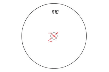 Image of Konus KONUSPRO-EL30 Rifle Scope, 3-9x40mm, 30mm Tube, LCD Technology, 10 Interchangeable Reticles, Black, 7329