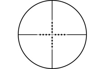 Image of Konus Pro 6-24x44mm Mil-Dot Reticle Rifle Scope, Waterproof, Black, 7259