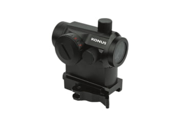 Image of Konus Pro Nuclear Matte Black 1x22mm 3 MOA Red/Green Dot Reticle