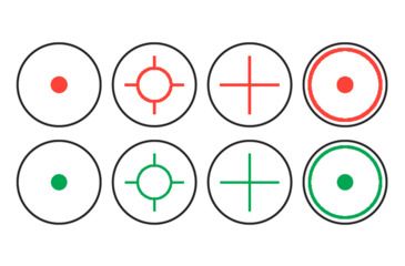 Image of Konus SightPro TR Red/Green Dot w/4 Reticle Patterns &amp;Tactical Turrets 168521