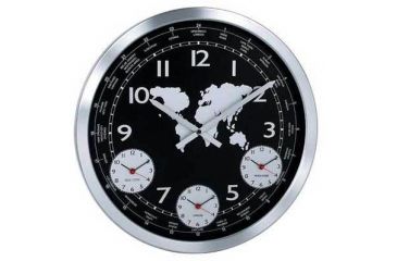 Image of Konus Terrano Wall Clock With Metal Body