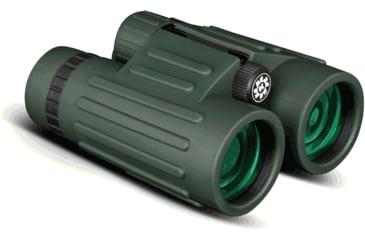 Image of Konus Waterprof Binoculars, 10x42, Green Rubber 168400
