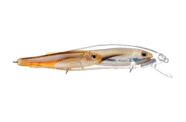 Image of Koppers Live Target Emerald Shiner Jerkbait Lure 4-1/2" - Pearl/Flesh 120838