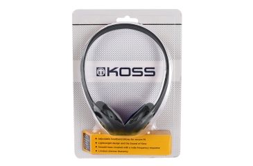 Image of Koss KPH7 Portable Headphone, Black, NSN 5965-32-015-8412 , 5965320158412, KPH7k