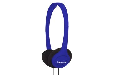Image of Koss KPH7 Portable Headphone, Blue, NSN 5965-32-015-8412 , 5965320158412, KPH7b