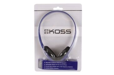 Image of Koss KPH7 Portable Headphone, Blue, NSN 5965-32-015-8412 , 5965320158412, KPH7b