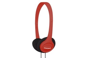 Image of Koss KPH7 Portable Headphone, Red, NSN 5965-32-015-8412 , 5965320158412, KPH7r
