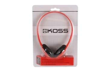 Image of Koss KPH7 Portable Headphone, Red, NSN 5965-32-015-8412 , 5965320158412, KPH7r