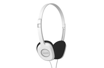 Image of Koss KPH8 Portable Headphone, White, NSN 5965-32-015-8412 , 5965320158412, KPH8w
