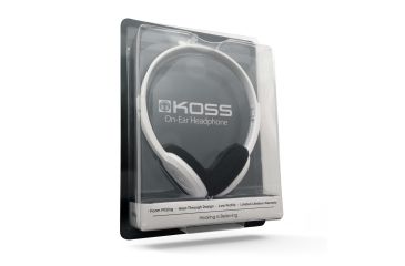 Image of Koss KPH8 Portable Headphone, White, NSN 5965-32-015-8412 , 5965320158412, KPH8w