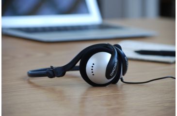 Image of Koss KSC17 Behind-the-Neck Portable Headphone, Black, NSN 5965-32-015-8412 , 5965320158412, KSC17