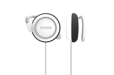Image of Koss KSC21 EarClip Stereo Headphone, White, NSN 5965-32-015-8412 , 5965320158412, KSC21w