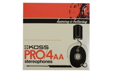 Image of Koss PRO4AA Home/Pro Stereo Headphone, Green, NSN 5965-32-015-8412 , 5965320158412, PRO4AA