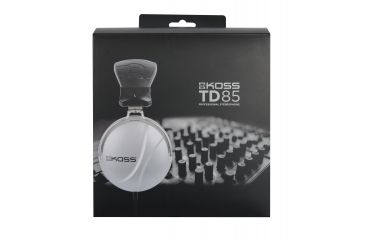 Image of Koss TD85 Home/Pro Stereo Headphone, Silver/Black, NSN 5965-32-015-8412 , 5965320158412, TD85
