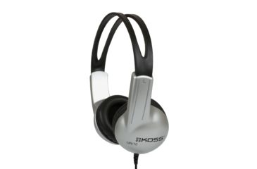 Image of Koss UR10 Lighweight Home Headphone, Silver/Black, NSN 5965-32-015-8412 , 5965320158412, UR10