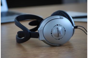 Image of Koss UR18 Open-back Home Headphone, Silver/Black, NSN 5965-32-015-8412 , 5965320158412, UR18