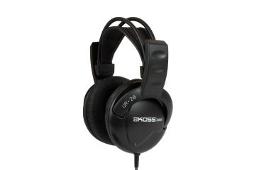 Image of Koss UR20 Home Collapsible Headphone, Black, NSN 5965-32-015-8412 , 5965320158412, UR20