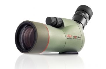 Image of Kowa TSN-553 55mm Prominar Pure Fluorite Angled Spotting Scope w/ 15-45x Zoom Eyepiece, Green, Compact, TSN-553